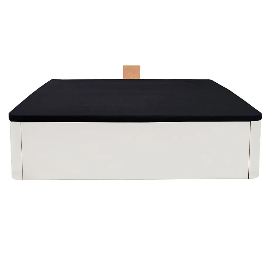 Weber Industries LIT COFFRE SPIRO 160x200cm + 1 SOMMIER / BLANC