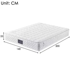 Okwish Lit coffre 140x200 cm - Lit coffre double avec Rangement Hydraulique, Éclairage LED et USB Type-C, Velours Beige, Matelas Inclus Outlet