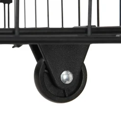 Generique Lit coffre 140x200 cm - Lit coffre hydraulique avec 2 tiroirs et sommier à lattes - Velours - Sans Matelas - Beige Clearance