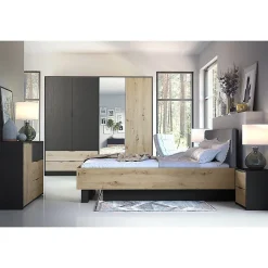 Meublorama Lit Coffre 160x200 MELODY - Design Moderne avec Tete de Lit Rembourrée