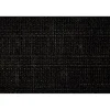 Sommeil De Plomb Lit coffre 140x190cm avec tête de lit capitonnée Tissu Noir - Hauteur totale : 39cm Best