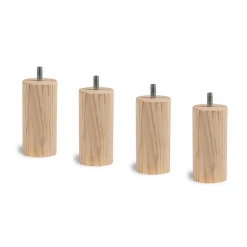 Sommeil De Plomb Lit coffre 140x200cm avec tête de lit capitonnée Bouclette Beige - Hauteur totale : 39cm