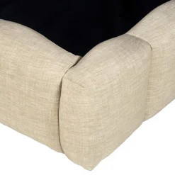 Weber Industries Lit coffre 140x190cm NEST + 1 sommier / Beige