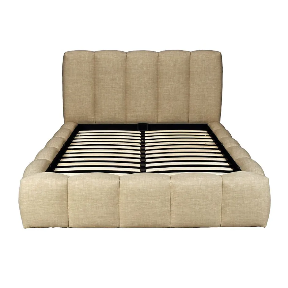 Weber Industries Lit coffre 140x190cm NEST + 1 sommier / Beige