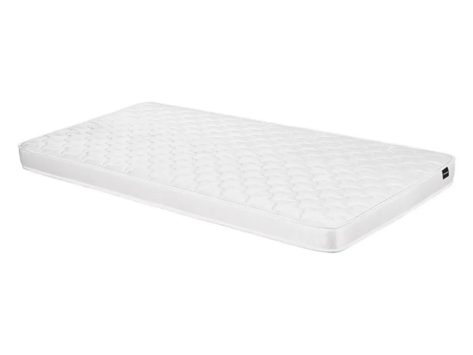 Enfant Vente-unique Lit combiné 90 x 190 cm avec bureau et rangements - Coloris : Naturel et blanc + Matelas - SAGITI