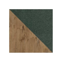 Mobilier1 Lit continental Baltimore 191, Double, Vert, Tissu, Disponible