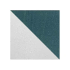 Mobilier1 Lit continental Baltimore 164, Unique, Turquoise, Faux cuir Sale