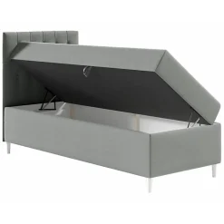 Mobilier1 Lit continental Baltimore 171, Unique, Pourpre, Faux cuir, Disponible Hot