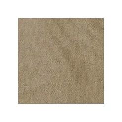 Mobilier1 Lit continental Pomona 115, Double, Brun clair, Tissu, Disponible