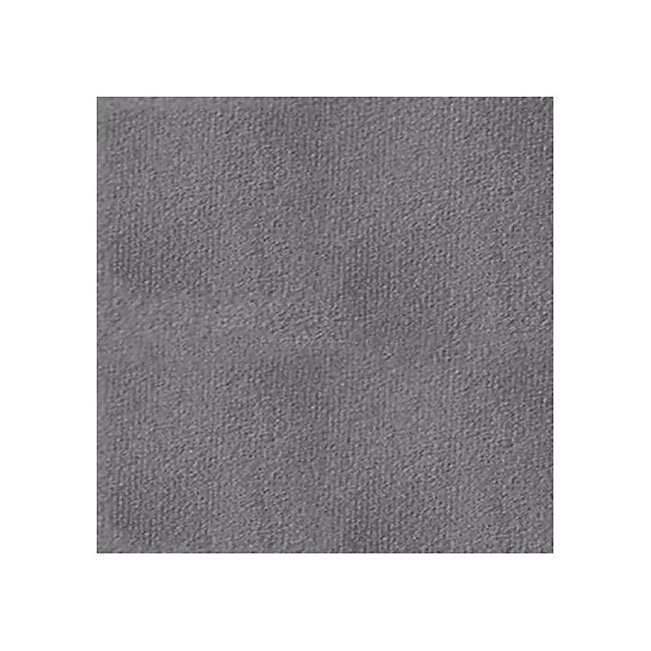 Mobilier1 Lit continental Pomona 112, Double, Gris, Tissu, Disponible New