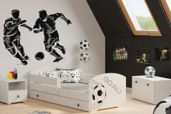 Kobi Lit d'enfant LUK avec tiroir et tringle 140x70 GOL Hot