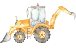 Kobi Lit d'enfant LUK avec tiroir et barreau 160x80 Yellow digger Sale