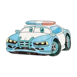 Kobi Lit d'enfant LUK avec tiroir et tringle 160x80 Police