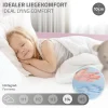 Ml-Design Lit d'enfant Tipi 80x160cm rose en bois de pin massif style indien avec sommier matelas Outlet