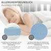 Ml-Design Lit d'enfant 90x200 cm gris clair en bois de pin massif style maison avec matelas H:10 cm New