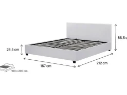 Habitat Et Jardin Lit double avec coffre