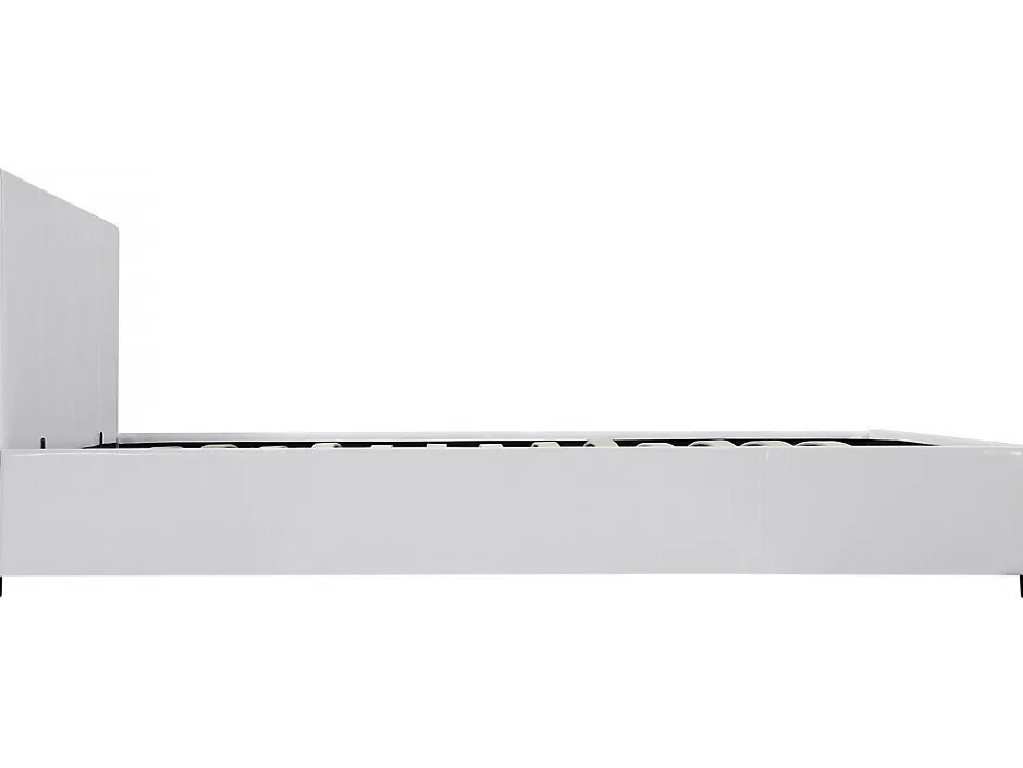 Habitat Et Jardin Lit double avec coffre "Carla" - 140 x 190 cm - Blanc Hot