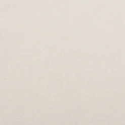 Idimex Lit double BELARTI 140 x 190 cm rembourré, revêtement en tissu - Blanc crème