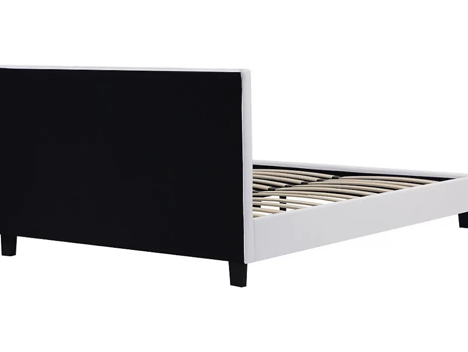 Habitat Et Jardin Lit double en pvc "Julia" 180 x 200 Blanc Outlet