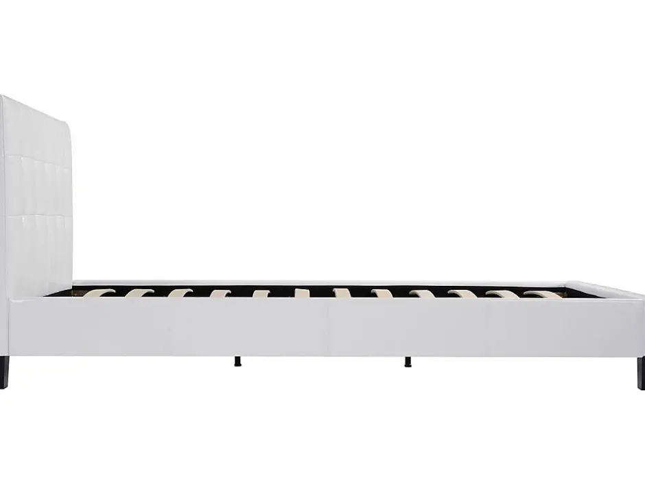Habitat Et Jardin Lit double en pvc "Julia" 180 x 200 Blanc Outlet