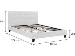 Habitat Et Jardin Lit double en pvc 
