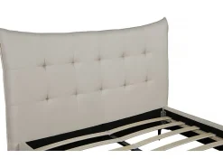 Palozi Home Lit double en tissu capitonné