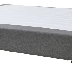 [En.Casa] Lit double Lilla 180 x 200 cm gris foncé en.casa Hot