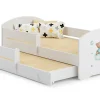 Kobi Lit double LUK 160x80 Blue Teddy Bear