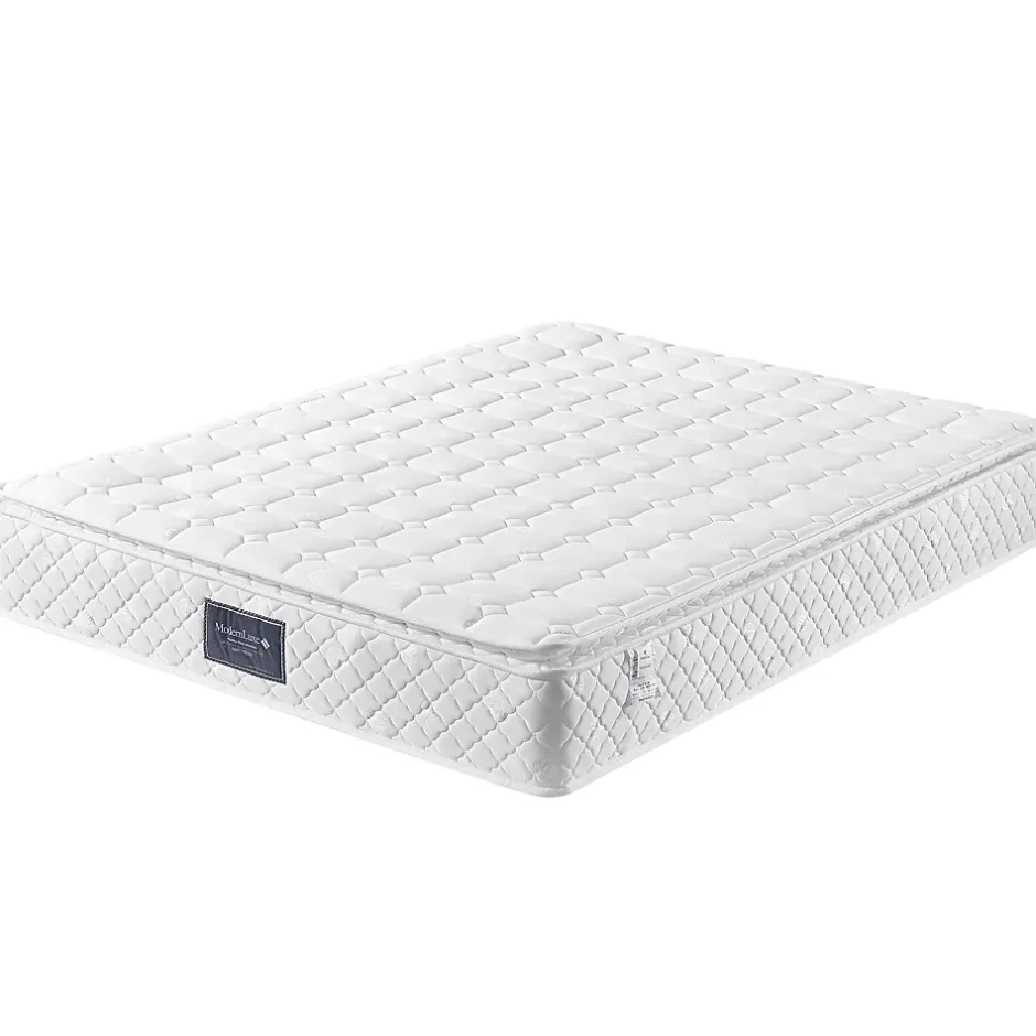 Okwish Lit double 140x200 cm - Lit adulte capitonné avec sommier à lattes - Lin - avec Matelas - Gris Sale