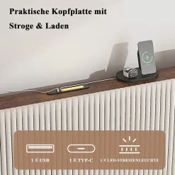 Okwish Lit double 160x200 cm capitonné adulte avec métallique stable et design à ailes - plateforme rembourrée velours côtelé beige/crème Hot