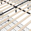 Fortuna lai Lit double 160x200 cm rembourré, tête LED, 4 tiroirs, USB, lin beige, sans matelas Sale