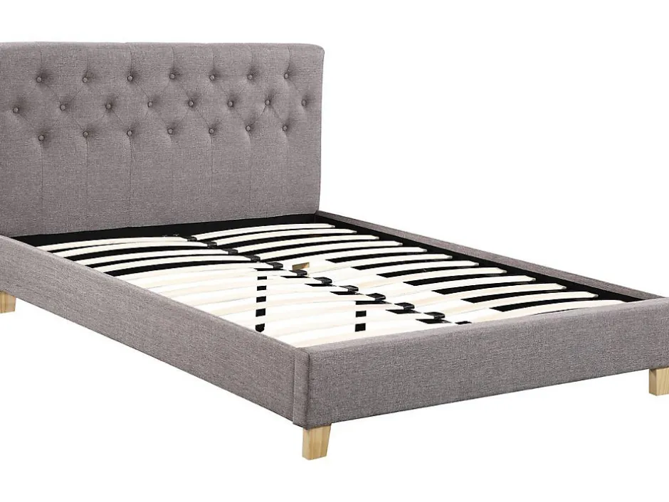 Habitat Et Jardin Lit "Emmy" 160 x 200 cm Taupe