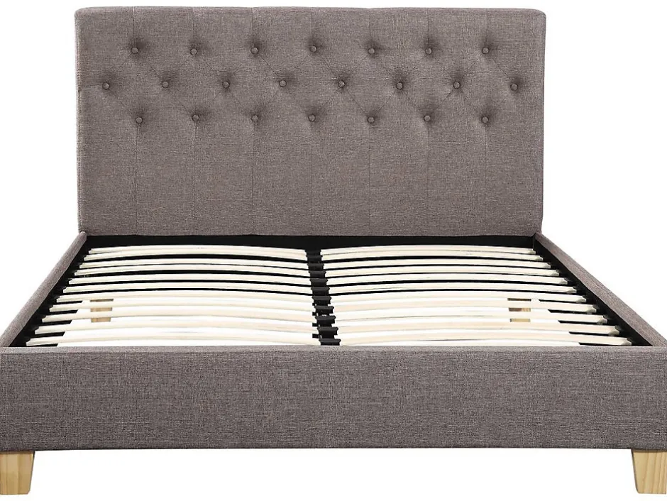 Habitat Et Jardin Lit "Emmy" 160 x 200 cm Taupe