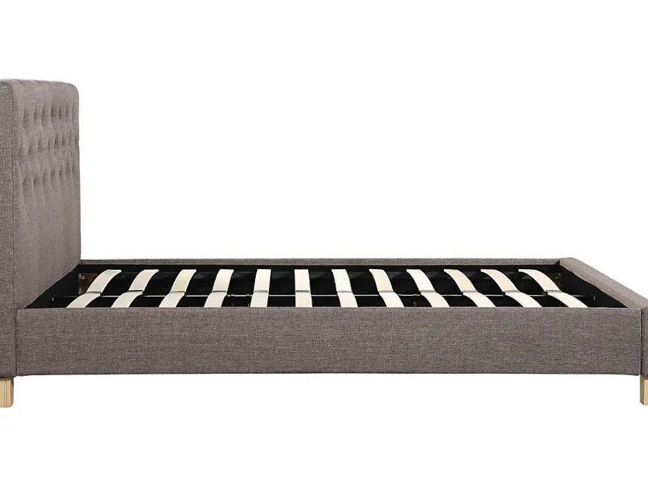 Habitat Et Jardin Lit "Emmy" 160 x 200 cm Taupe