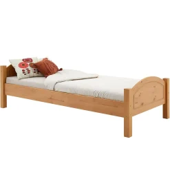 Idimex Lit en pin FLIMS, 90 x 200 cm, lasuré couleur hêtre