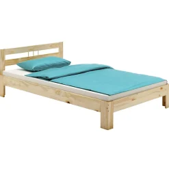 Idimex Lit en pin THEO, 100 x 200 cm, vernis naturel