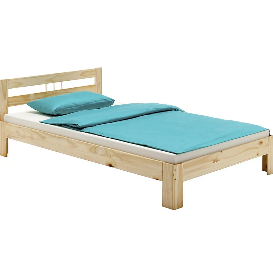 Idimex Lit en pin THEO, 100 x 200 cm, vernis naturel