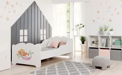 Enfant Kobi Lit enfant ANNA avec matelas 160x80 Mermaid