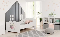 Kobi Lit enfant ANNA avec matelas 160x80 Princesse endormie Clearance