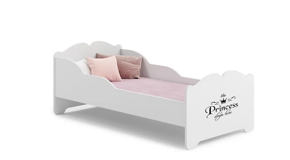 Kobi Lit enfant ANNA avec matelas 140x70 Princesse Clearance
