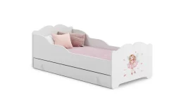 Kobi Lit enfant ANNA avec tiroir 160x80 Fille avec ailes Hot