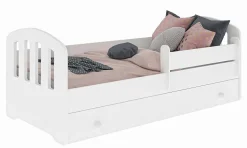 Kobi Lit enfant Felix 160x80 avec tiroir blanc Clearance