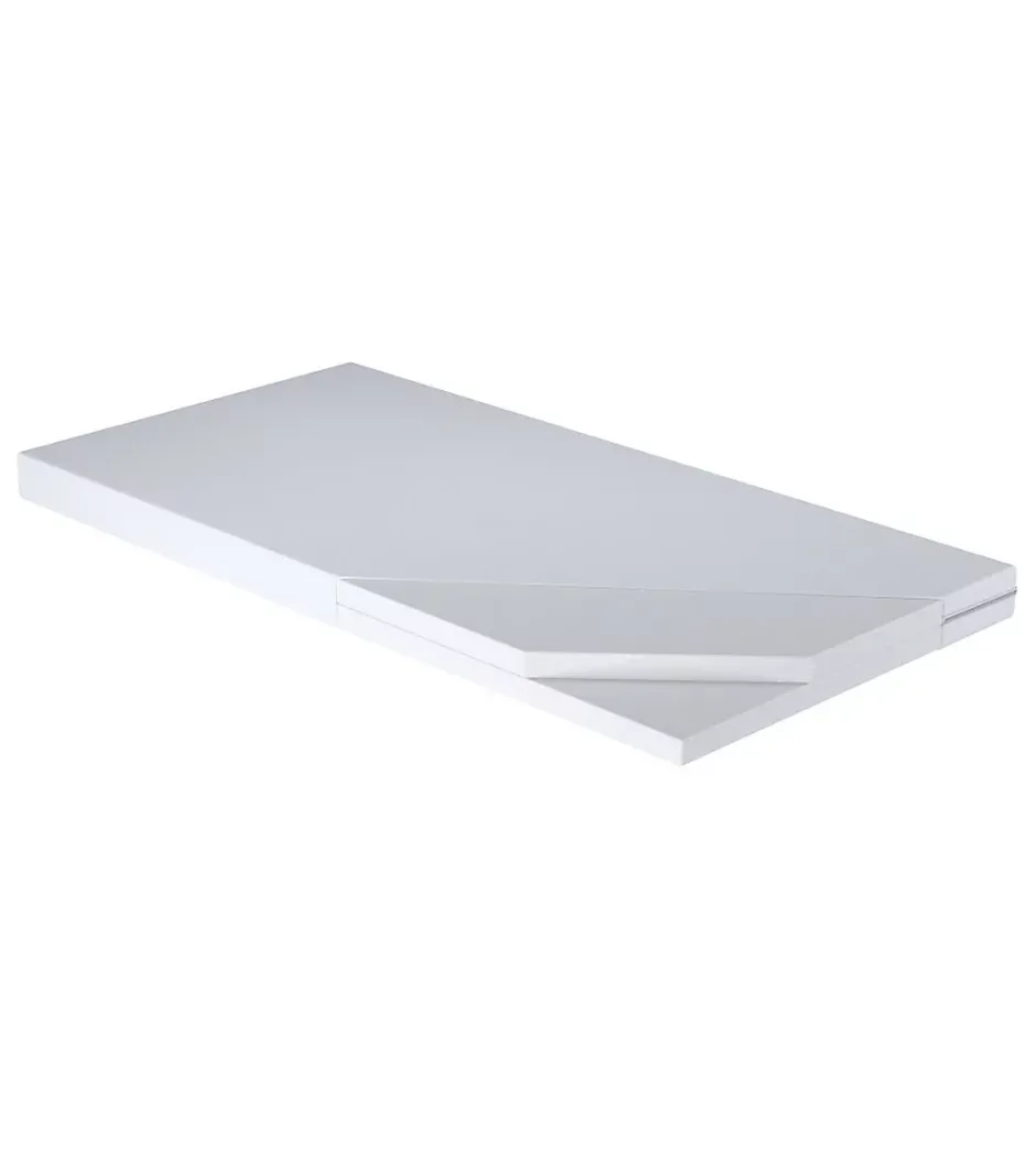 Htmeubles Lit enfant LOU avec tiroir balustrade et matelas inclus - Pelleteuse - 160 cm x 80 cm Discount