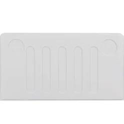 Enfant Okwish Lit enfant 90x200 cm - Lit Voiture Thématique avec Roulettes Pour enfant - Blanc