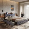 Fortuna lai Lit Ergonomique, 140x200, Avec Rangement