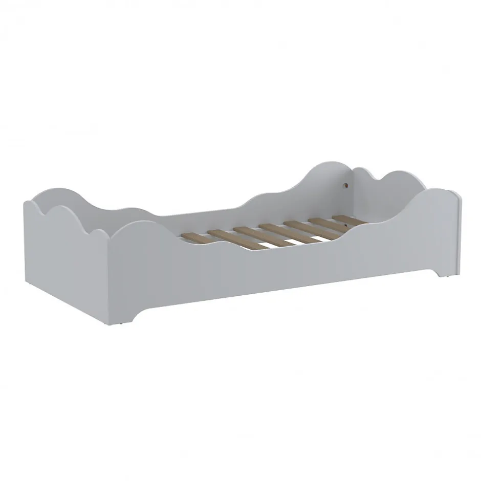 Weber Industries Lit FLOCON 90x190 cm + sommier /Blanc Online