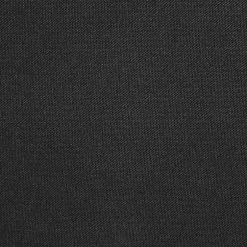 Idimex Lit futon double NIZZA, 180 x 200 cm, avec sommier, revêtement en tissu noir