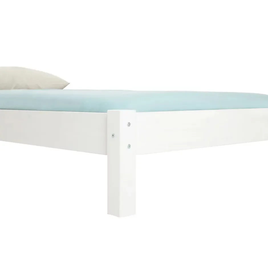 Idimex Lit futon TAIFUN, 90 x 190 cm, en pin massif lasuré blanc Online