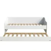 Weber Industries Lit gigogne SWEET 90x190 + 2 sommiers + 1 tiroir-lit / Blanc Clearance