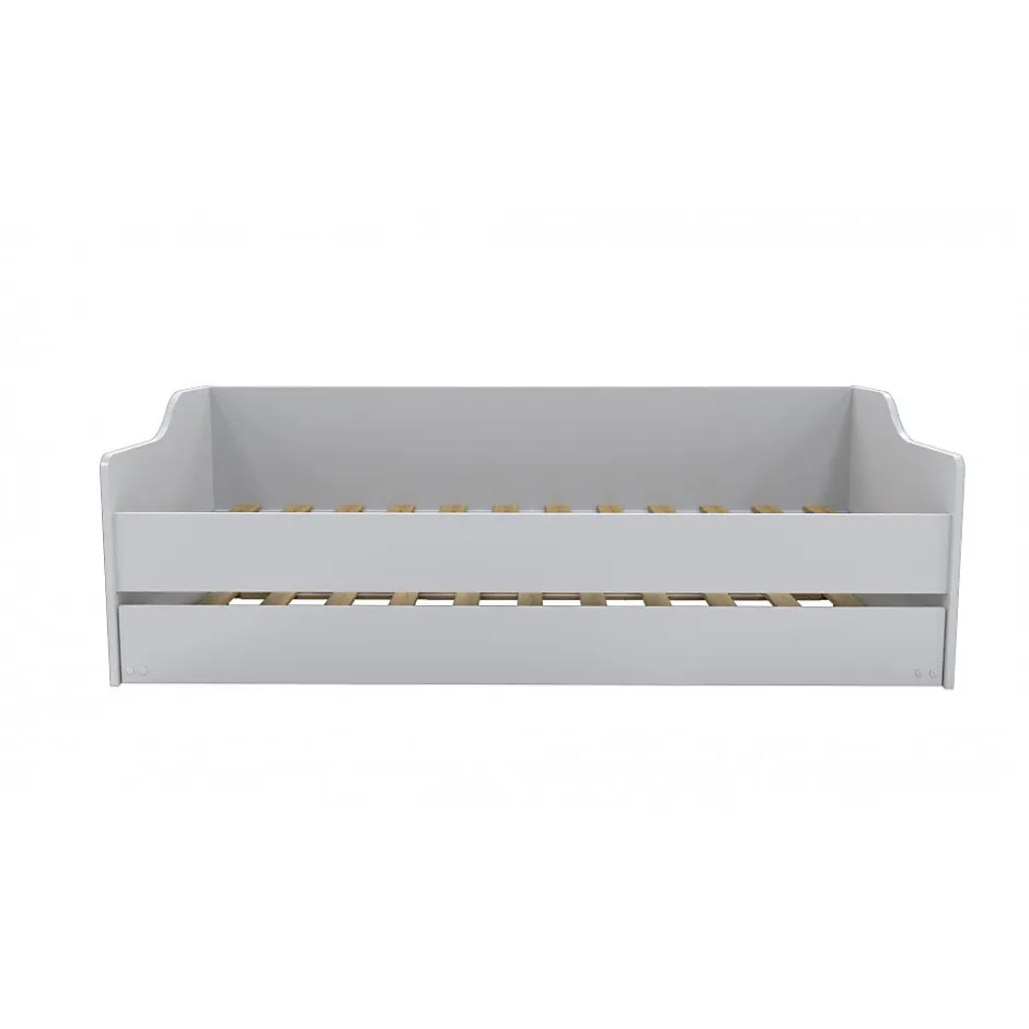Weber Industries Lit gigogne SWEET 90x190 + 2 sommiers + 1 tiroir-lit / Blanc Clearance